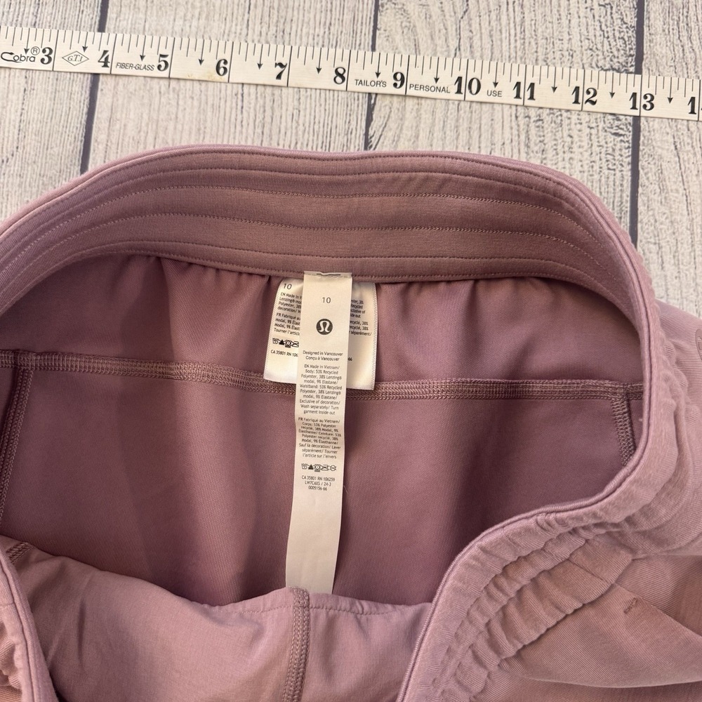Lululemon Soft Ambitions High Rise Short 4" Trench 10 Spiced Chai Casual Sweat - Picture 4 of 6